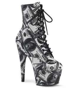 Pleaser Direct Adore 1020DP Platform Ankle Boots Larger Size Shoes