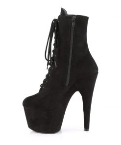 Pleaser Direct Larger Size Shoes Adore 1020 Black Faux Suede Vegan Boots 7 Pleaser Direct Larger Size Shoes Adore 1020 Black Faux Suede Vegan Boots