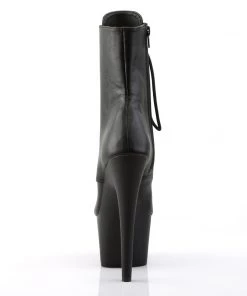 Pleaser Direct Larger Size Shoes Adore 1021 Black Faux Leather Peep Toe Boots 8 Pleaser Direct Larger Size Shoes Adore 1021 Black Faux Leather Peep Toe Boots