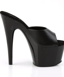 Pleaser Direct Adore 701 Black Leather Platforms Larger Size Shoes 9 Pleaser Direct Adore 701 Black Leather Platforms Larger Size Shoes