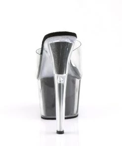 Pleaser Direct Larger Size Shoes Adore 701G Black Glitter Platforms 8 Pleaser Direct Larger Size Shoes Adore 701G Black Glitter Platforms