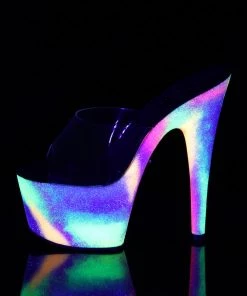 Pleaser Direct Adore 701GXY Galaxy Effect Platform High Heels Platform Shoes
