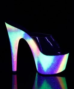 Pleaser Direct Adore 701GXY Galaxy Effect Platform High Heels Platform Shoes