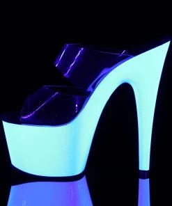 Pleaser Direct Adore 702UV White Platforms 7 Pleaser Direct Adore 702UV White Platforms