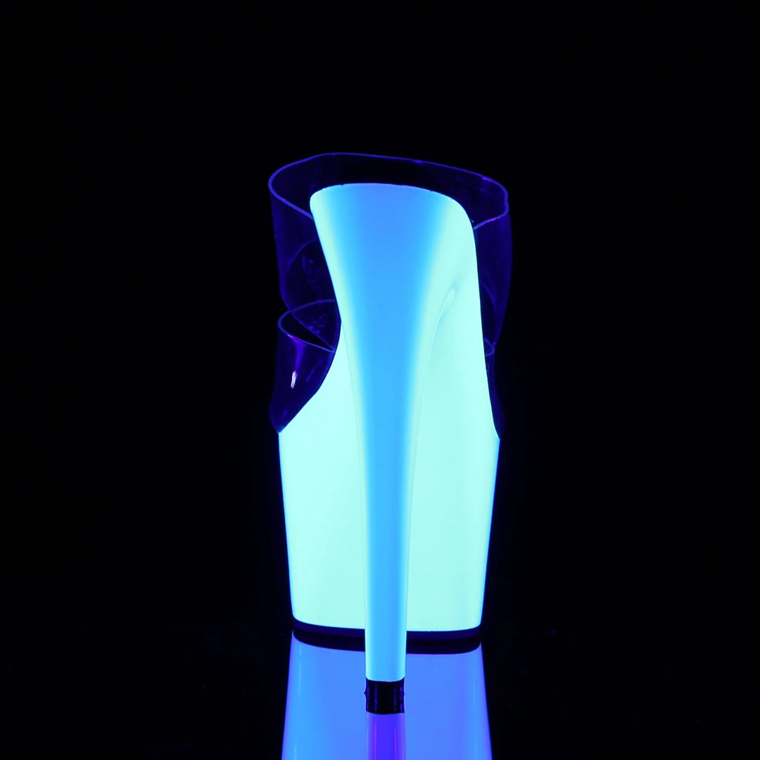 Pleaser Direct Adore 702UV White Platforms 4 Pleaser Direct Adore 702UV White Platforms