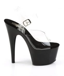 Pleaser Direct Adore 708 Black Platforms Larger Size Shoes