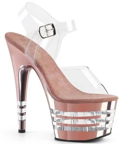Pleaser Direct Platform Shoes Adore 708CHLN Pink Platform High Heels