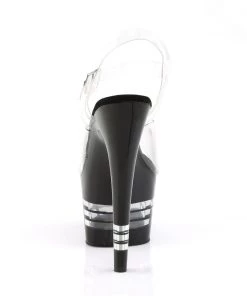 Pleaser Direct Adore 708LN Black Platform High Heels