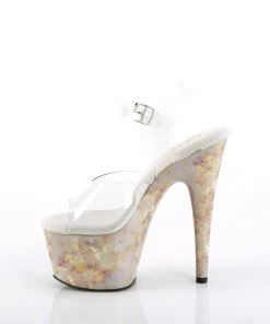 Pleaser ADORE 708MB Gold Vegan 7" - 7 1/2" Heel 7 Pleaser ADORE 708MB Gold Vegan 7