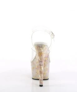 Pleaser ADORE 708MB Gold Vegan 7" - 7 1/2" Heel 8 Pleaser ADORE 708MB Gold Vegan 7