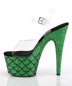 Pleaser ADORE 708MSLG Green Vegan 7