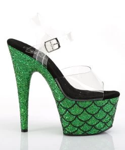 Pleaser ADORE 708MSLG Green Vegan 7