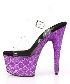 Pleaser ADORE 708MSLG Purple Vegan 7