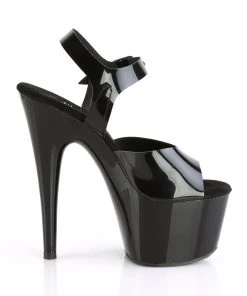 Pleaser Direct Larger Size Shoes Adore 708 Black TPU Vegan Platform Heels 9 Pleaser Direct Larger Size Shoes Adore 708 Black TPU Vegan Platform Heels