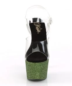 Pleaser Direct Adore 708OMB Emerald Ombre Platforms