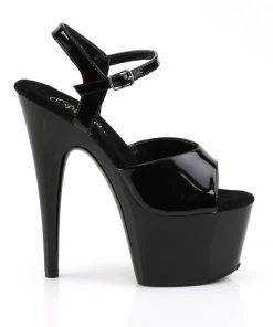 Pleaser Direct Adore 709 Black Patent Platform Heels 9 Pleaser Direct Adore 709 Black Patent Platform Heels