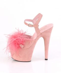 Pleaser Direct Adore 709F Pink Marabou Feather Platform Heels 7 Pleaser Direct Adore 709F Pink Marabou Feather Platform Heels