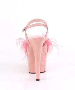 Pleaser Direct Adore 709F Pink Marabou Feather Platform Heels 8 Pleaser Direct Adore 709F Pink Marabou Feather Platform Heels