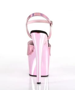 Pleaser Direct Larger Size Shoes Adore 709HGCH Pink Hologram And Chrome Platforms 8 Pleaser Direct Larger Size Shoes Adore 709HGCH Pink Hologram And Chrome Platforms