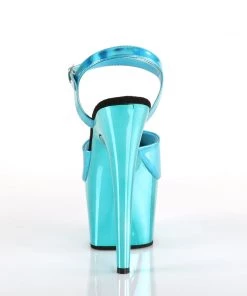Pleaser Direct Adore 709HGCH Teal Hologram And Chrome Platforms Larger Size Shoes 8 Pleaser Direct Adore 709HGCH Teal Hologram And Chrome Platforms Larger Size Shoes