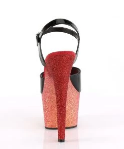 Pleaser ADORE 709OMBRE Black / Rose Gold Vegan 7