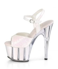 Pleaser Direct Adore 710G Opal Glitter Platforms