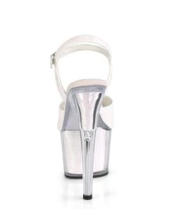 Pleaser Direct Adore 710G Opal Glitter Platforms