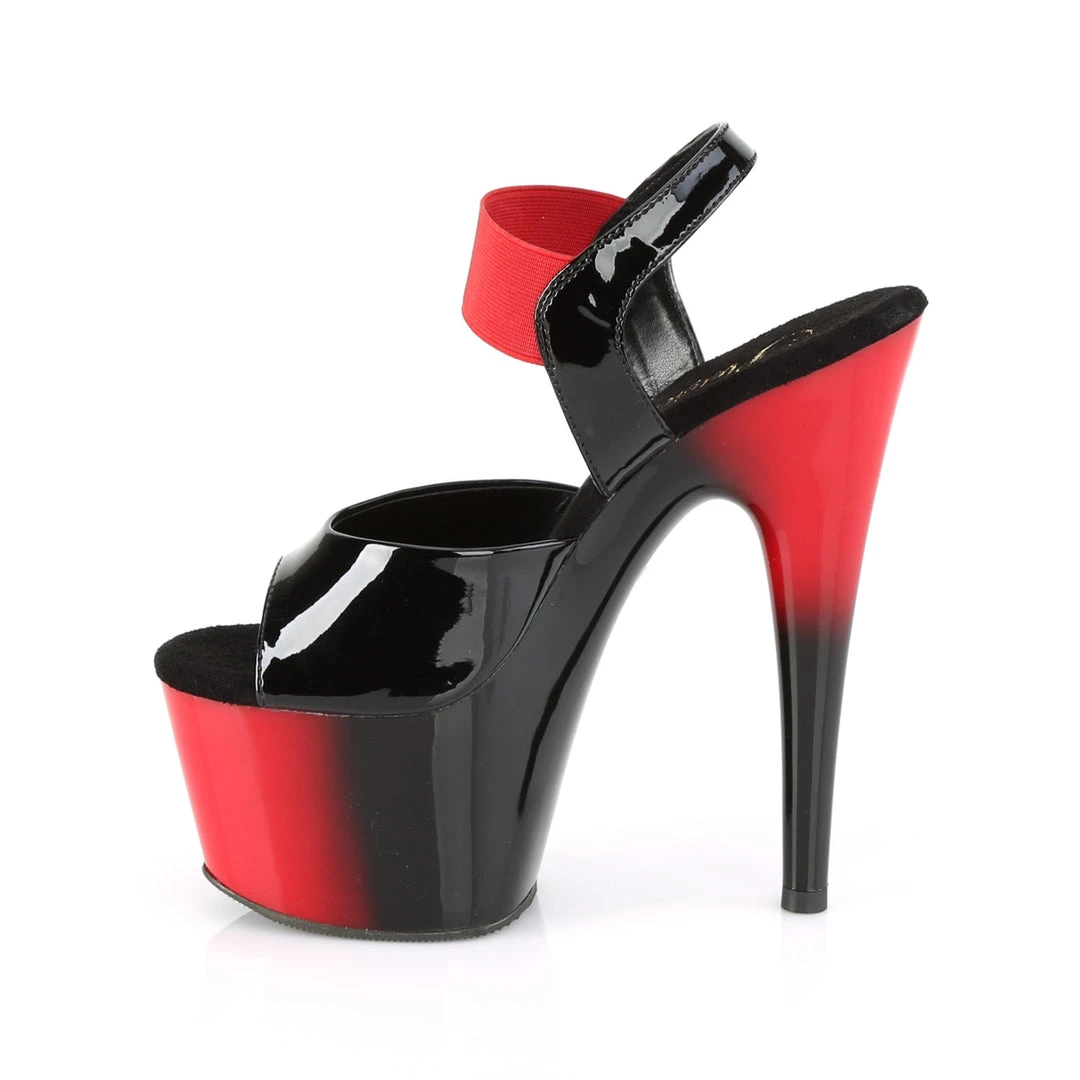 Pleaser Direct Adore 714BR Black And Red Patent Platforms Larger Size Shoes 3 Pleaser Direct Adore 714BR Black And Red Patent Platforms Larger Size Shoes