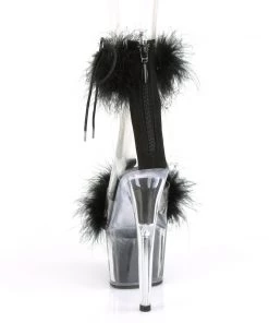 Pleaser Direct Adore 724F Black Marabou Feather Platforms Larger Size Shoes 8 Pleaser Direct Adore 724F Black Marabou Feather Platforms Larger Size Shoes