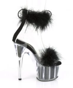 Pleaser Direct Adore 724F Black Marabou Feather Platforms Larger Size Shoes 9 Pleaser Direct Adore 724F Black Marabou Feather Platforms Larger Size Shoes