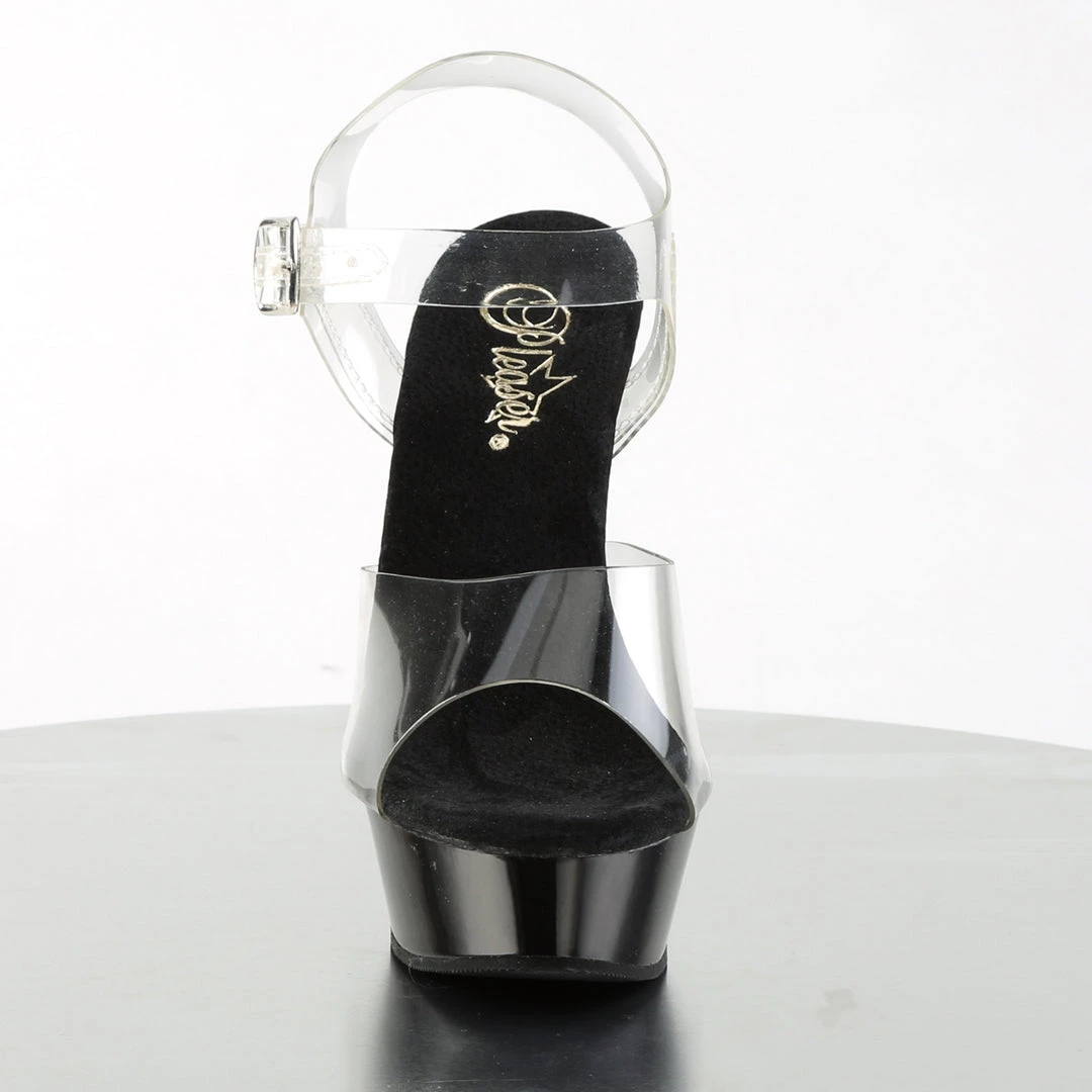 Pleaser Direct Larger Size Shoes Allure 608 Black Patent Platform Heels 2 Pleaser Direct Larger Size Shoes Allure 608 Black Patent Platform Heels