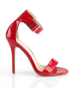 Pleaser Direct Amuse 10 Red Patent Ankle Strap Sandals Larger Size Shoes 9 Pleaser Direct Amuse 10 Red Patent Ankle Strap Sandals Larger Size Shoes