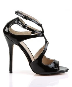 BananaShoes NEXT DAY DELIVERY | Amuse 15 Black Strappy Peep Toe Sandal | UK 5 9 BananaShoes NEXT DAY DELIVERY | Amuse 15 Black Strappy Peep Toe Sandal | UK 5