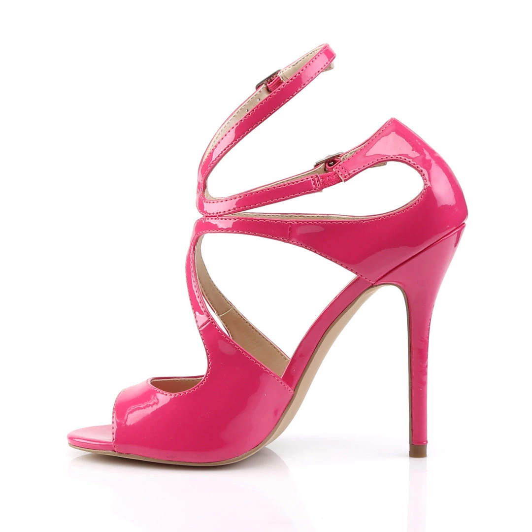 Pleaser AMUSE 15 Pink Vegan 5" Heel 3 Pleaser AMUSE 15 Pink Vegan 5" Heel