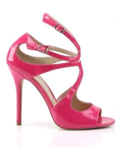 Pleaser AMUSE 15 Pink Vegan 5" Heel 9 Pleaser AMUSE 15 Pink Vegan 5
