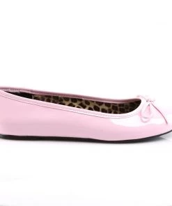 Pleaser Direct Anna 01 Pink Patent Ballet Flats Larger Size Shoes 9 Pleaser Direct Anna 01 Pink Patent Ballet Flats Larger Size Shoes