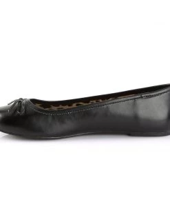 Pleaser Direct Larger Size Shoes Anna 01 Black Matte Ballet Flats 7 Pleaser Direct Larger Size Shoes Anna 01 Black Matte Ballet Flats