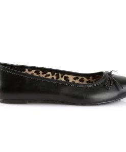 Pleaser Direct Larger Size Shoes Anna 01 Black Matte Ballet Flats 9 Pleaser Direct Larger Size Shoes Anna 01 Black Matte Ballet Flats
