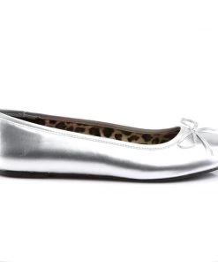 Pleaser Direct Anna 01 Silver Matte Ballet Flats 9 Pleaser Direct Anna 01 Silver Matte Ballet Flats