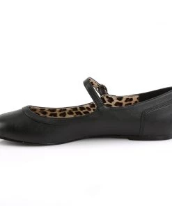 Pleaser Direct Anna 02 Black Matte Mary Jane Flats 7 Pleaser Direct Anna 02 Black Matte Mary Jane Flats