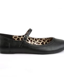 Pleaser Direct Anna 02 Black Matte Mary Jane Flats 9 Pleaser Direct Anna 02 Black Matte Mary Jane Flats