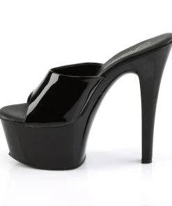 Pleaser Direct Aspire 601 Black Patent Platform Heels 7 Pleaser Direct Aspire 601 Black Patent Platform Heels