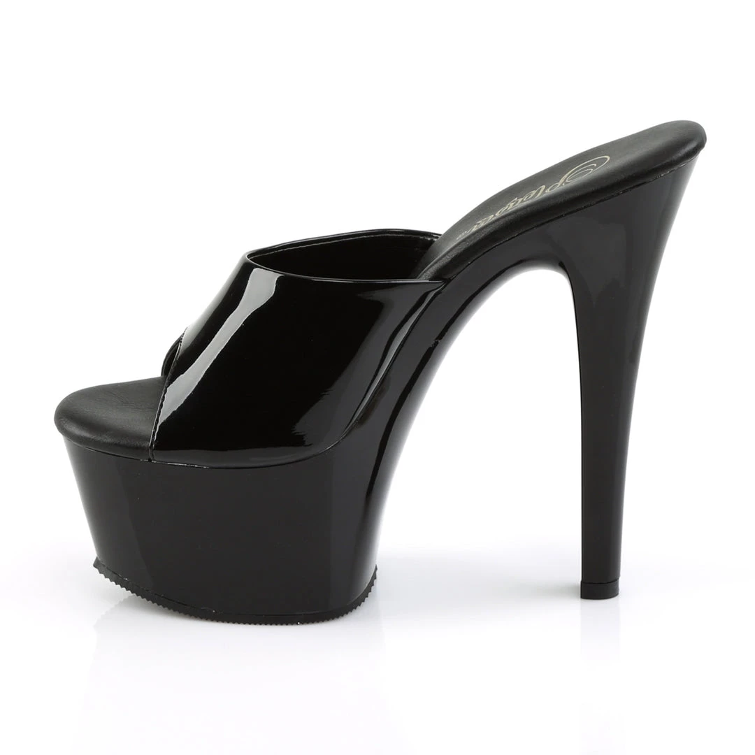 Pleaser Direct Aspire 601 Black Patent Platform Heels 3 Pleaser Direct Aspire 601 Black Patent Platform Heels