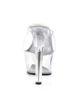 Pleaser Direct Aspire 601 Clear Platform Heels 8 Pleaser Direct Aspire 601 Clear Platform Heels