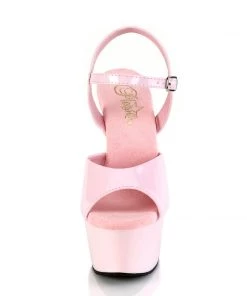 Pleaser Direct Aspire 609 Baby Pink Platforms