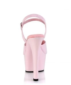 Pleaser Direct Aspire 609 Baby Pink Platforms