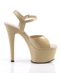 Pleaser Direct Larger Size Shoes Aspire 609 Nude Pole Dancing Platform Heels 9 Pleaser Direct Larger Size Shoes Aspire 609 Nude Pole Dancing Platform Heels