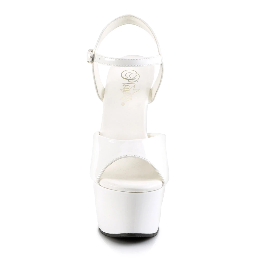 Pleaser Direct Aspire 609 White Platforms 2 Pleaser Direct Aspire 609 White Platforms