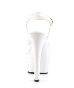 Pleaser Direct Aspire 609 White Platforms 8 Pleaser Direct Aspire 609 White Platforms