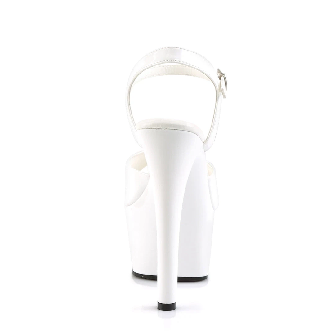 Pleaser Direct Aspire 609 White Platforms 4 Pleaser Direct Aspire 609 White Platforms